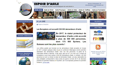 Desktop Screenshot of espoirdasile.org